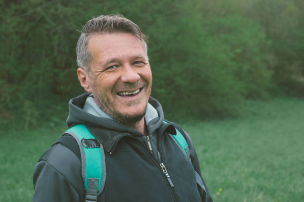 istock Hiking in green nature environment at springtime 1142666980