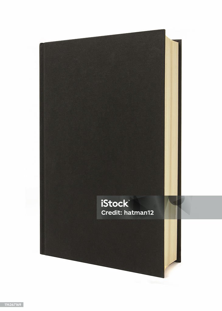 Schwarzer hardback buchen - Lizenzfrei Buch Stock-Foto