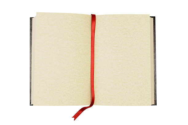 Blank book with bookmark Blank book with yellow parchment pages and ribbon bookmark.  I am building quite a collection of books. If you’d like to see my complete collection please  CLICK HERE.   Alternative version without the bookmark shown below: handbook book hardcover book red stock pictures, royalty-free photos & images