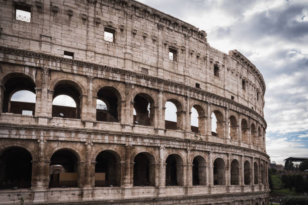 istock Panorama of the Coliseum in Rome 1142671928