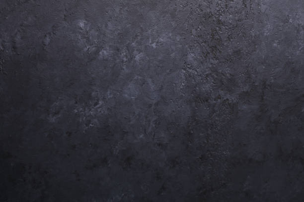 Dark stone texture background Copy space Flat lay stock photo