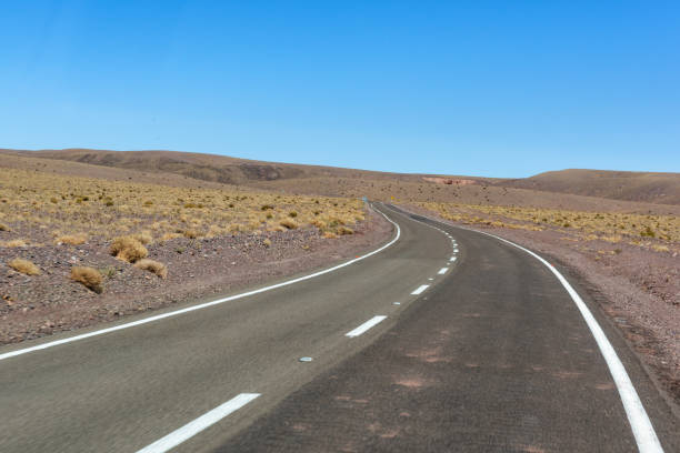 istock The road going to Valle del Arcoiris in San Pedro de Atacama, Chile (Rainbow Valley) 1142680452