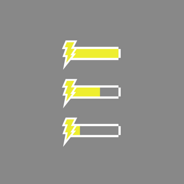 ilustrações de stock, clip art, desenhos animados e ícones de pixel lightning bolt. vector icon - video game flash