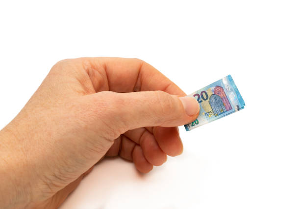 Swiss franc banknote.  CHF currency, world money concept