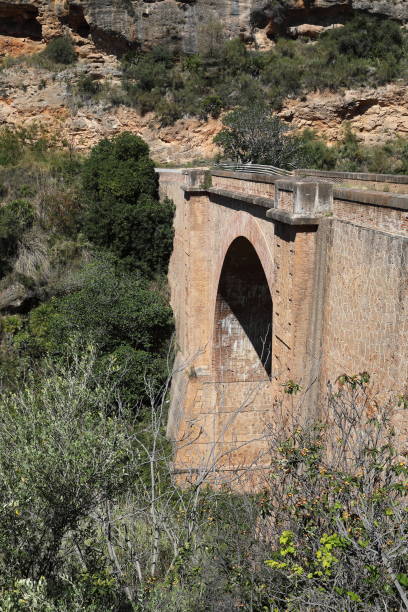 istock Puente Barranco de Maro (The Maro Valley Bridge), Nerja Spain 1142684981