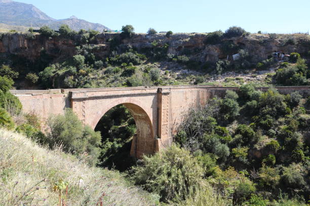 istock Puente Barranco de Maro (The Maro Valley Bridge), Nerja Spain 1142684986