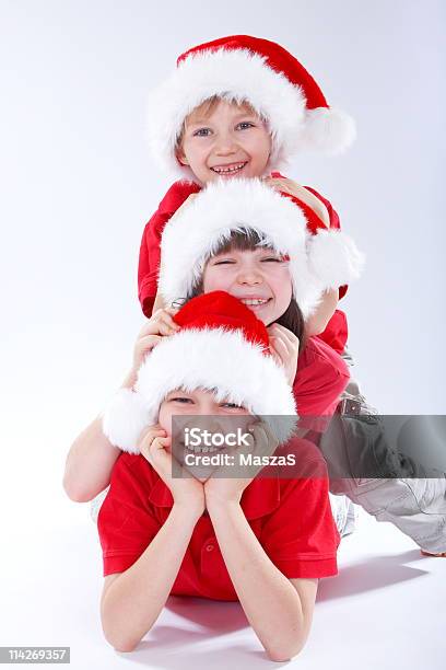 Photo libre de droit de Noël Pour Les Enfants banque d'images et plus d'images libres de droit de Amitié - Amitié, Beauté, Bonheur
