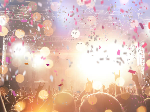 istock Music festival crowd 1142703389