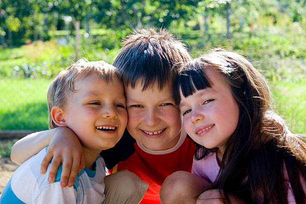 istock Children in garden 114270651