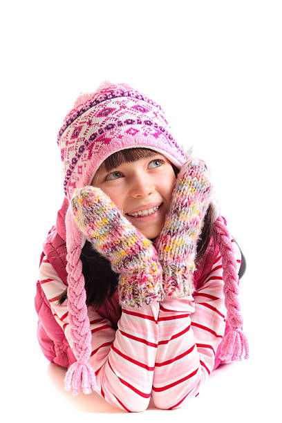 istock Girl wearing wintry clothing 114271033