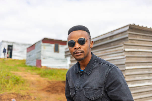 Young African Man in a Township