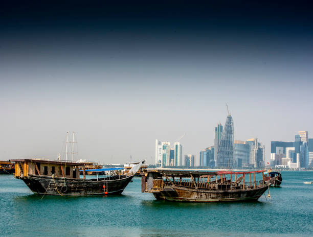 istock Waterfront view of Doha, Qatar. 1142720062