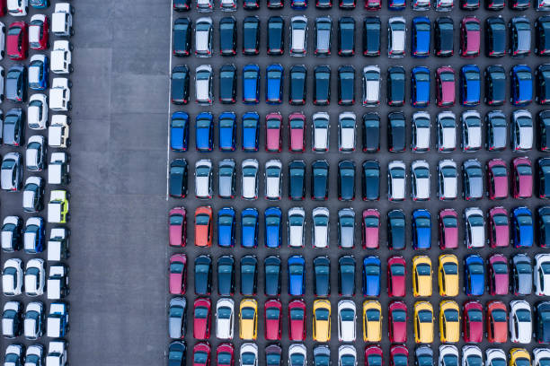 Aerial View of parking