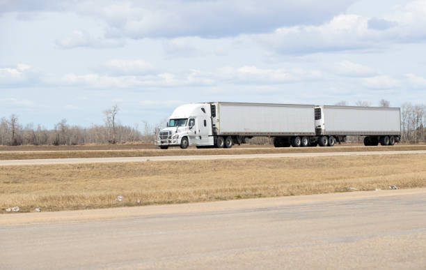 istock Heavy Cargo on the Road 1142724470