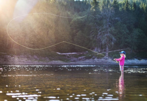 istock Girl Fly Fishing 1142734843