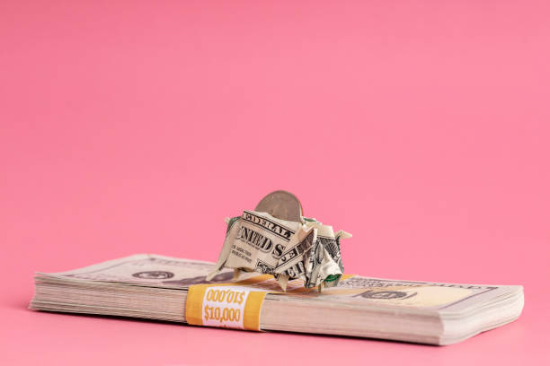 istock Origami Piggy Bank 1142737260
