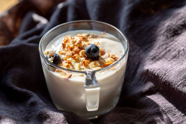 istock homemade yogurt with nuts and blueberry 1142747881