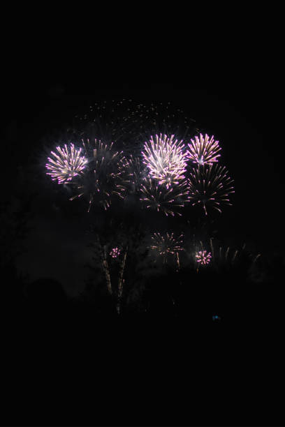 istock A colorful fireworks display in the night sky. 1142751722