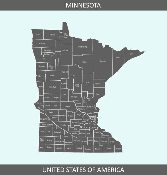 Alexandria Mn Map Minnesota Counties Map 