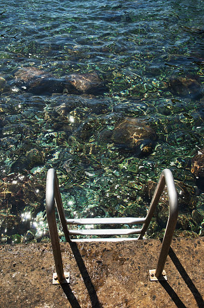 istock Saltwater natural swimming pool 114276256