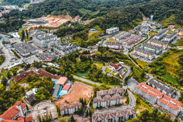 istock View of Tanah Rata town, Cameron Highlands 1142777542