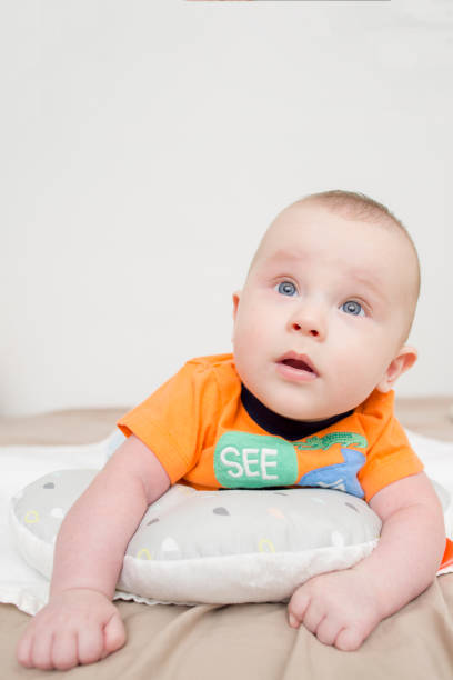istock The tummy time of infant. 1142777544