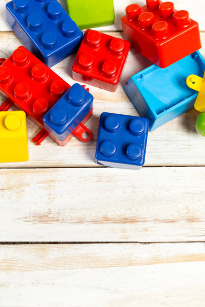 istock children toys, top view 1142779871