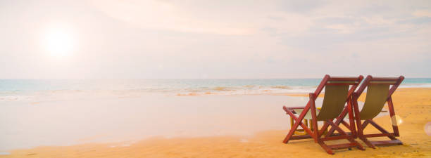 istock Deserted beach on the ocean. 1142787178