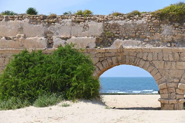 istock Roman aqueducts Caesarea Maritima Israel 1142788607