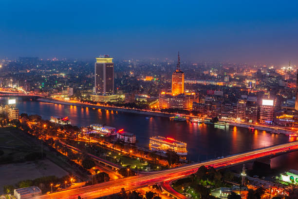 istock City skyline - Cairo at dusk 1142794459