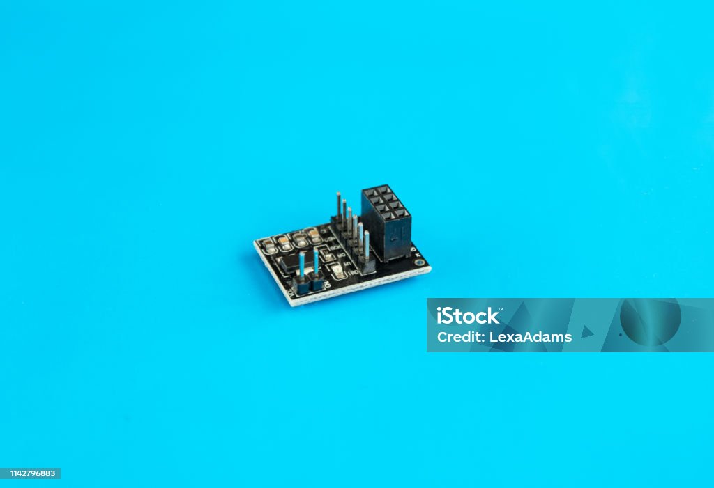 Socket Adapter Plate Board For 8pin Nrf24l01 Wireless Transceive Module ...