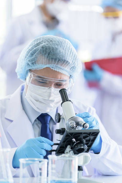 istock Asian scientist team has researching in laboratory. 1142803491