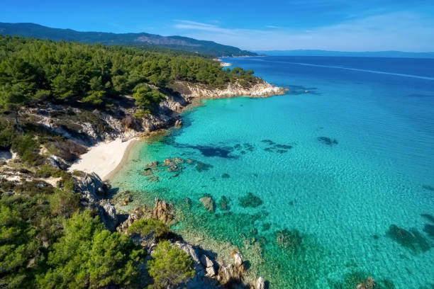 istock Kavourotripes or Orange is a small paradise of small beaches 1142803564