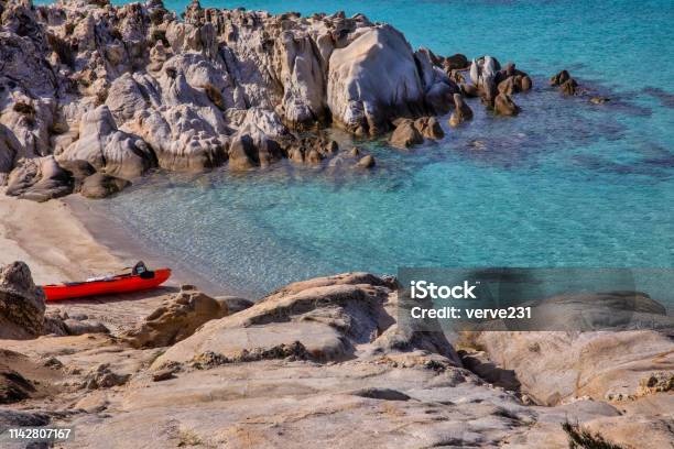 Kavourotripes Or Orange Is A Small Paradise Of Small Beaches Stock Photo - Download Image Now