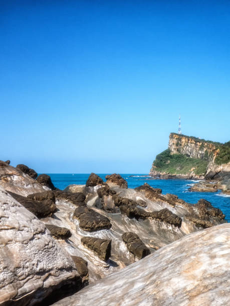 istock Yehliu Geopark rock formation in Taiwan 1142810237