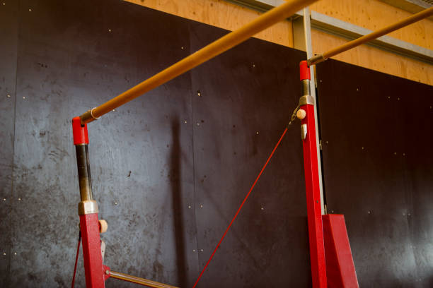istock Gymnastic equipment in a gymnastic center 1142813812