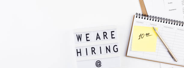 istock We are hiring flat lay on white background 1142818368
