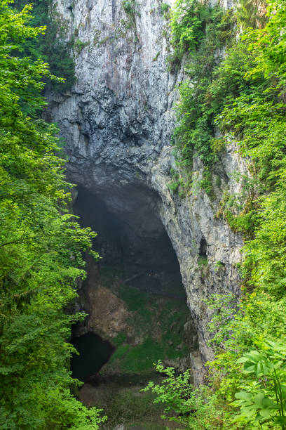 istock The Macocha Gorge with lake. 1142818384