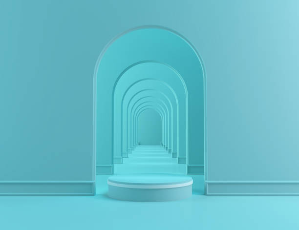 istock abstract pastel color geometric shape background. 1142820269