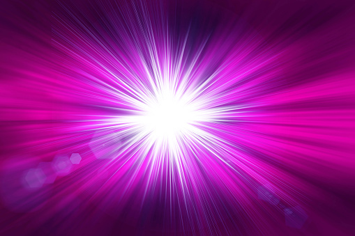 Radial purple abstract background. Abstract radial zoom motion design gradient starbust blur background