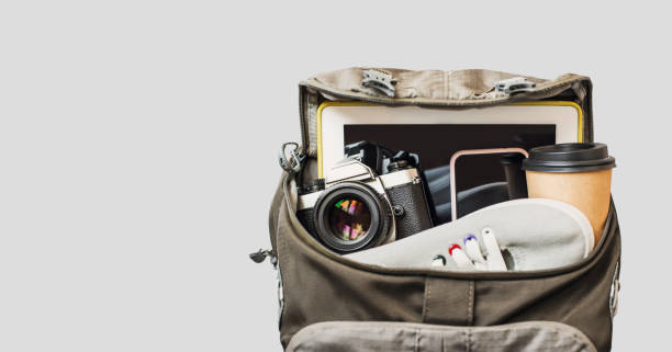 istock Accessories for travel. Travel concept 1142822675