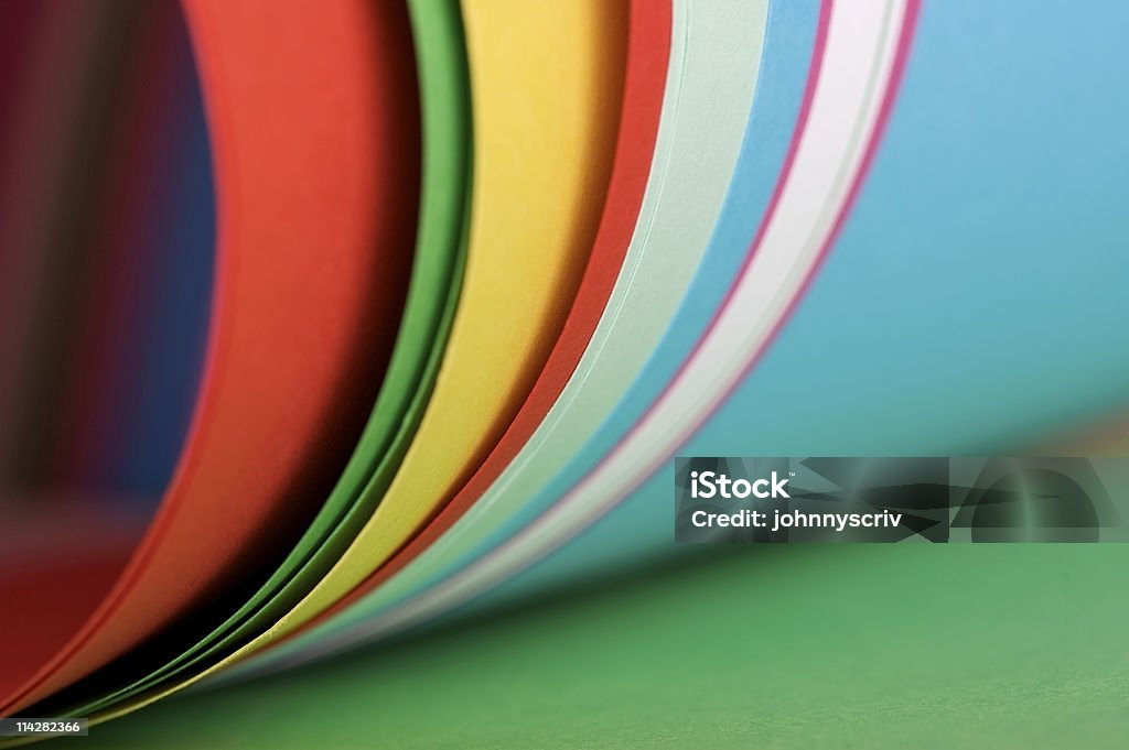 Colorido papel. - Foto de stock de Papel royalty-free