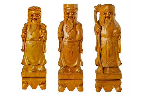 HOK LOK SIEW or FU LU SHOU three gods of china is famous god Because respect from chinese people.