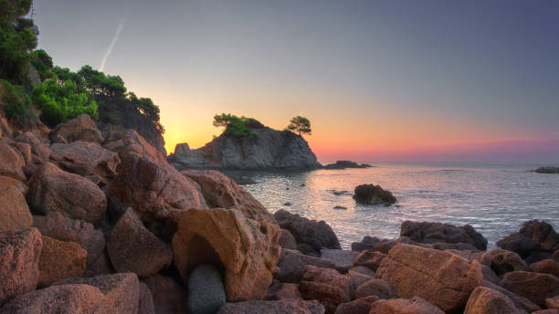 istock Costa Brava, Spain. Lloret de Mar coast at dawn 1142832920