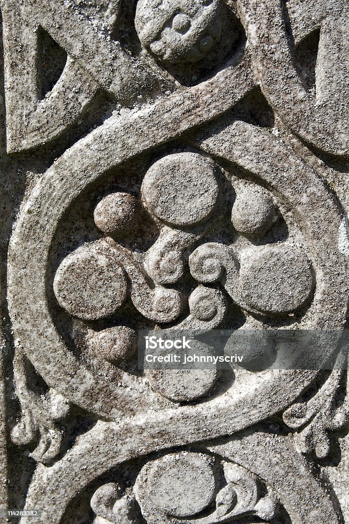 Celtic Pattern...  Carving - Craft Product Stock Photo