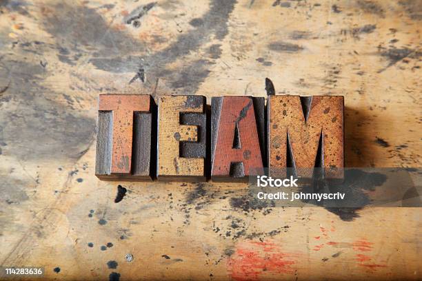 Team Stockfoto und mehr Bilder von Abstrakt - Abstrakt, Alphabet, Alt