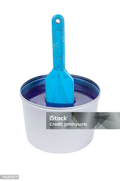 Cyan Ink Stock Photo - Download Image Now - Art, Blue, Blue-collar Worker