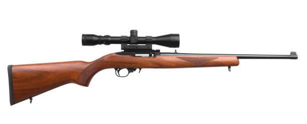 istock sniper rifle isolated on white background 1142837054