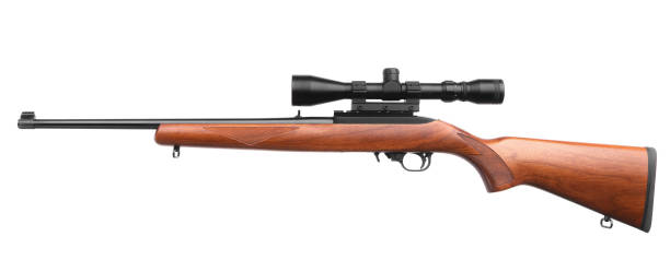 istock sniper rifle isolated on white background 1142837122