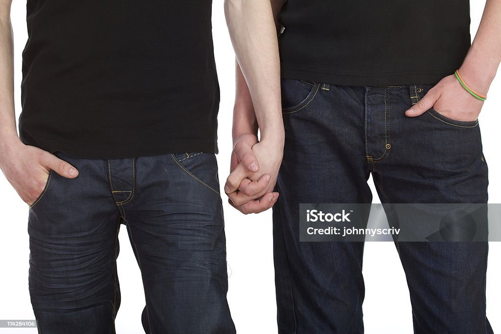 Agarrar de la mano. - Foto de stock de Persona gay libre de derechos